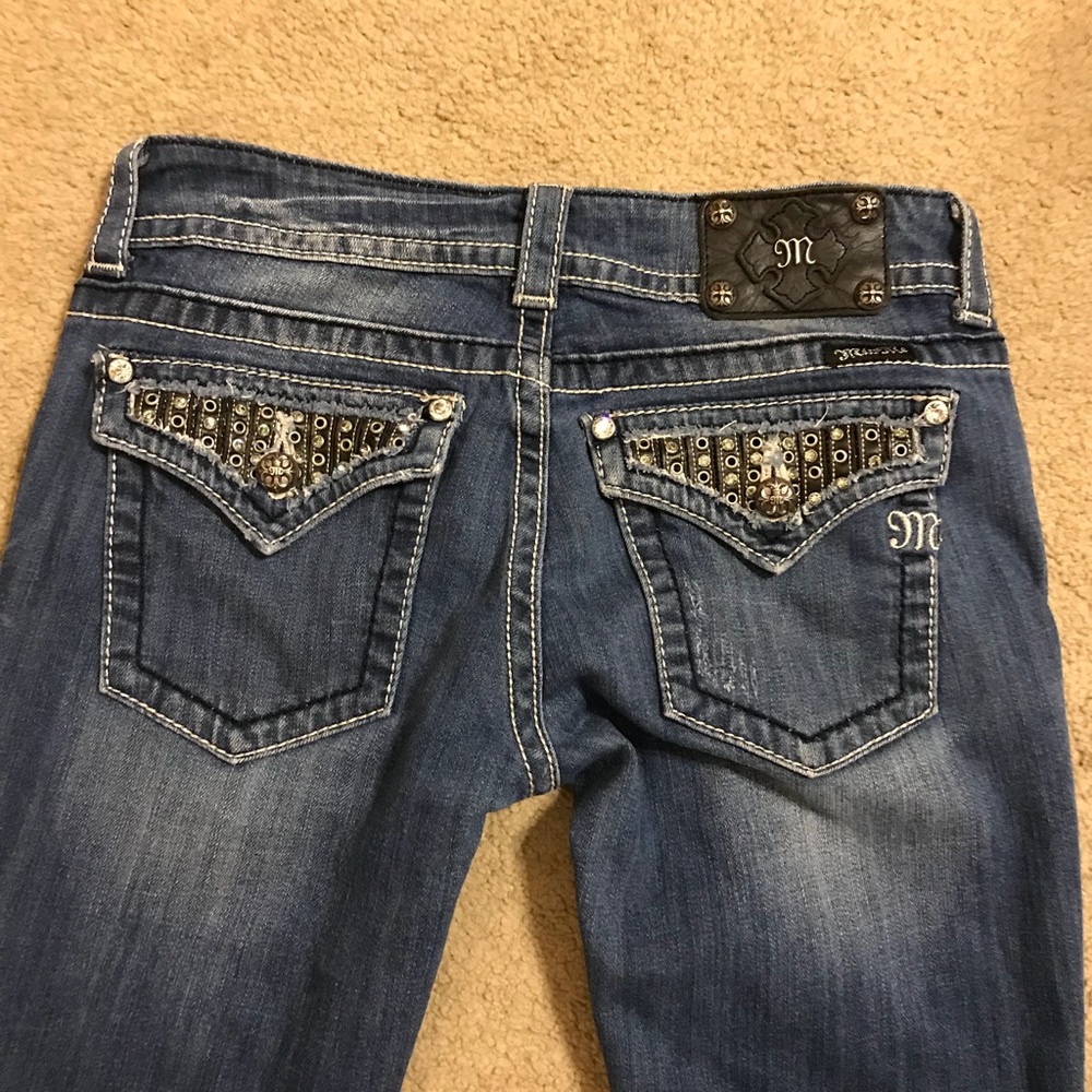 Miss Me size 29 bootcut jeans GUC